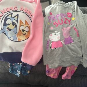 Bluey and Peppa Pig Set